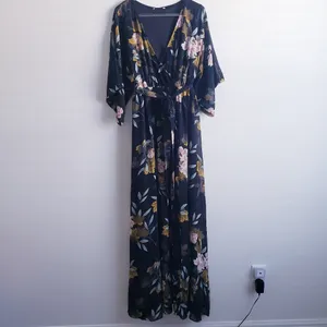 Baltic Born Kia Kimono Maxi Dress Short Sleeve New Without Tags Floral SOLD OUT thumbnail 3
