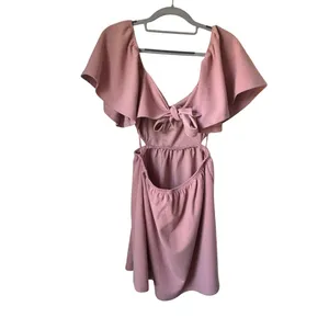 Altar'd State Blush Pink Mini Dress - Small thumbnail 2