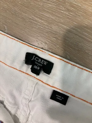 J.Crew White Jeans thumbnail 3