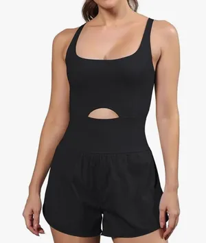 Amazon high-performance gym shorts high waisted workout thumbnail 1