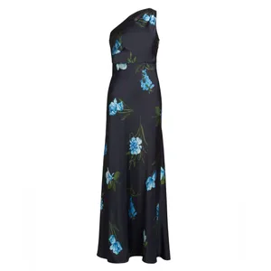 Sachin & Babi Delphine One Shoulder Floral Gown size 6‎ thumbnail 4