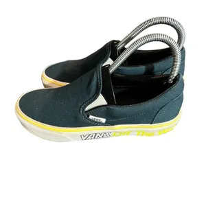 Vans Classic Slip-On‎ Sneakers Women's 5.5 Blue/Teal Skate Casual Shoes thumbnail 4