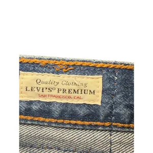 Levi's 501 Original Distressed High Rise Denim Jean Shorts Size 31 thumbnail 7