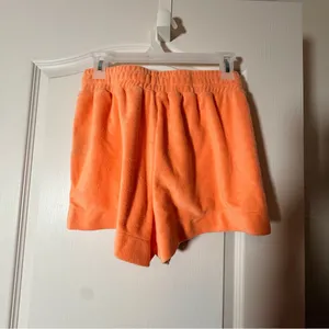 UGG Amiah Drawstring Shorts in a vibrant orange, NWT Sz XS. thumbnail 2