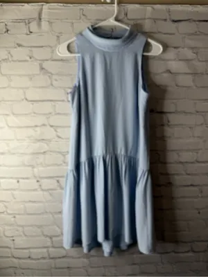 Eliza J pale blue drop waist dress size 4 thumbnail 3