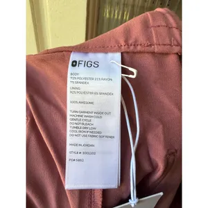 FIGS Dowa Relaxed Straight Leg Scrub Pants Mauve Pink Size XXL NEW thumbnail 8