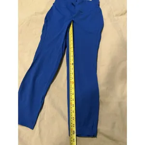 Lululemon‎ Size 10 Base Pace HR Crop 23" Tight Leggings PSYH Psychic Blue thumbnail 3