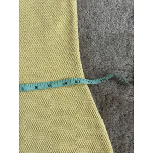 Alo Yoga Tennis Club Sweater Knit Dress White/Warm Butter Yellow Size XXs RARE thumbnail 11