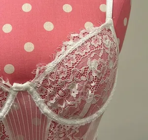 PRETTY LITTLE THING white lingerie bodysuit size small thumbnail 6