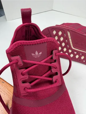 Adidas NMD_R1 Women’s 7.5 Burgundy Boost Knit Sneakers Running Shoes Casual thumbnail 10