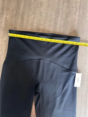 NWT SPANX Booty Boost 7/8 Length Leggings Very Black Women’s Plus size 1X 50186P thumbnail 10