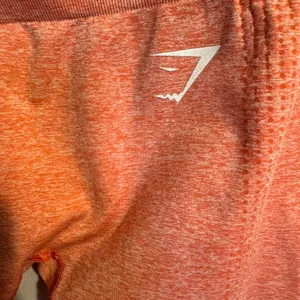 Gymshark Ombre Seamless Leggings Coral Pink Women's Activewear Size Small thumbnail 3
