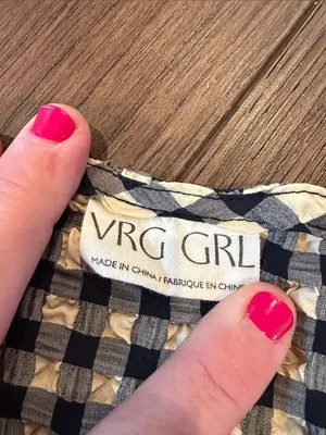 VRG GRL The Sea & I Smock Top Size Small - C11-711 thumbnail 3