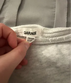 Garage Off-The-Shoulder Sweatshirt thumbnail 3