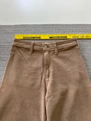 Universal Thread Sailor Wide Leg Corduroy Pants in Tan Size 4 thumbnail 9
