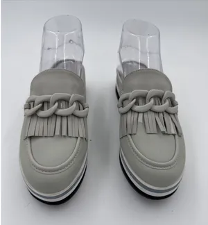 Coconuts by Matisse Maren Platform Mule Loafer Gray Size 7M thumbnail 1
