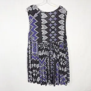 Free People Size Small Dress Take Me To Thailand Dress Purple Mini Boho 514‎ thumbnail 6