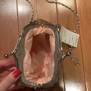 Sasha Handbags champagne sparkly bag thumbnail 6