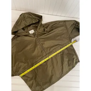 NWOT Aerie OFFLINE Green Oversized Pullover Lightweight Windbreaker Jacket S thumbnail 5
