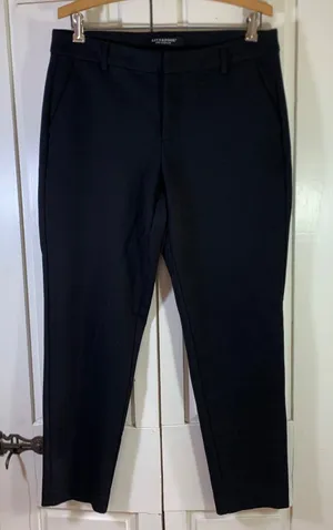 Liverpool Los Angeles Black‎ Ankle Trousers Slim Fit Stretch Pants 10/30 Office thumbnail 1