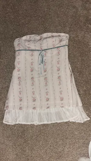 White Flower Dress Princess Polly thumbnail 3