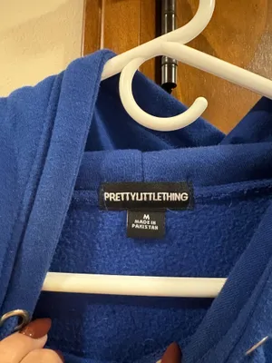 Pretty Little Thing Sweatshirt Blue Size M thumbnail 2