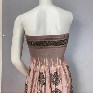 Anthropologie Lapis Convertible Dress Skirt Shirred Smocked Strapless‎ One Size thumbnail 6