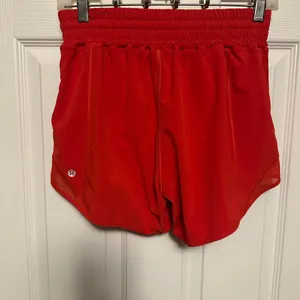 lululemon athletica Women's Athletic Shorts - Bold Red thumbnail 5