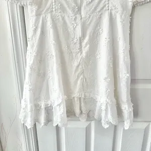Showpo White Lightweight Fancy A Spritz Square Neck Embroidered Mini Dress 12 US thumbnail 12