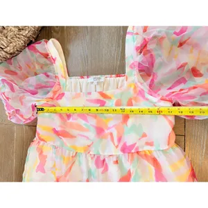 Crosby by Mollie Burch Babydoll Dress Womens Multicolor Large thumbnail 5