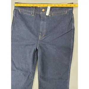 Madewell High-Rise Flare Jeans Women 31‎ Dark Blue Stretch Denim NEW thumbnail 4