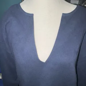Deep v sweatshirt Blue Size XL thumbnail 7
