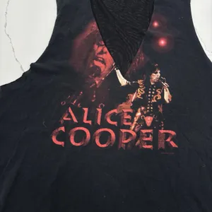 Furst Of A Kind Tank Top Womens Size Large Alice Cooper Goth Sleeveless thumbnail 2