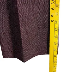 LOFT Original Fit Dress Trouser Woman's Size 10 Maroon Business Professional NWT thumbnail 6