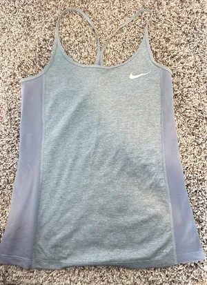Nike Dri-Fit Women’s Tank Grey thumbnail 1
