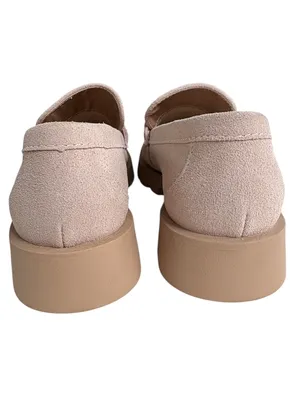Like New Dolce Vita Leather Elias Dune Loafers Size 10 thumbnail 6