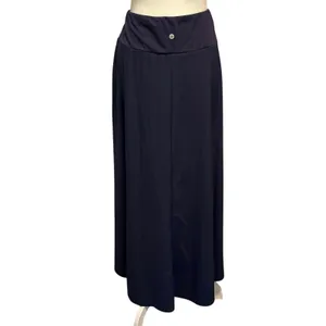 Halara Size L Breezeful High Waisted High Low Ruffle 2 in 1 Skirt Patriot Blue thumbnail 4