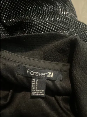 Forever 21 Black One-Shoulder Sparkle Mini Dress thumbnail 2