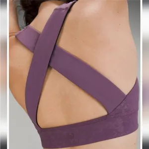 Lululemon Lab Embossed Nulu Cross-Back Yoga Bra thumbnail 3