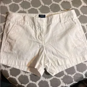 J. Crew Women's White Shorts thumbnail 1