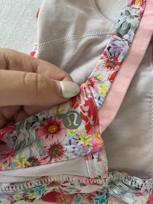 Lululemon Floral Sports Bra thumbnail 3