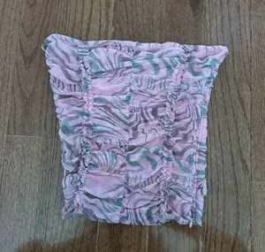 I AM GIA parton tube top in pink swirl - M thumbnail 2