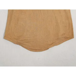 Lululemon Hold Tight Tank Top Ribbed Size 2 Tan BeechWood Minimal Layer Basic thumbnail 5