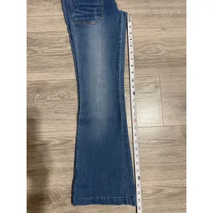 Mudd‎ Juniors Jeans Size 3 Medium Wash Flare Leg Denim Front Patch Pockets thumbnail 6