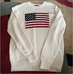 Brandy Melville USA flag sweater  thumbnail 1