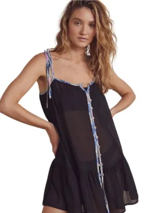 Free People Intimately Bali Sweet Nothing Slip Mini Dress Nightie Small NEW thumbnail 1