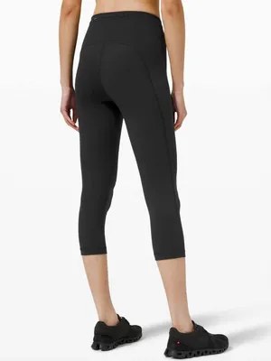 Lululemon Swift Speed High-Rise Crop 21", Black thumbnail 2