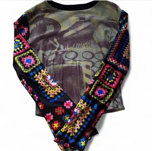 Urban Outfitters Crochet Patterned Top thumbnail 5