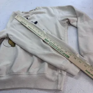 Disney Parks Walt Disney World Mickey Sweatshirt Cream Off White S Pullover Y2K thumbnail 14