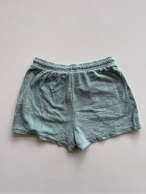 Zara Terry Cloth Hi-Rise Shorts Size Large thumbnail 5